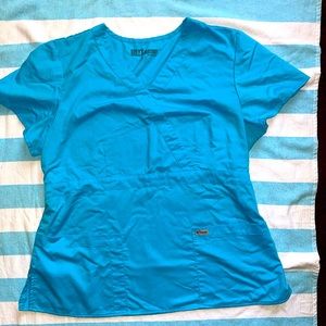 Women's Scrub Top LARGE